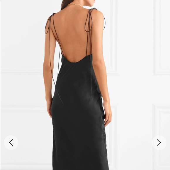 Orseund iris black drawstring dress - Picture 4 of 4